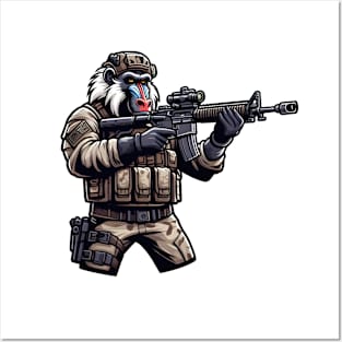 Tactical Monkey Posters and Art